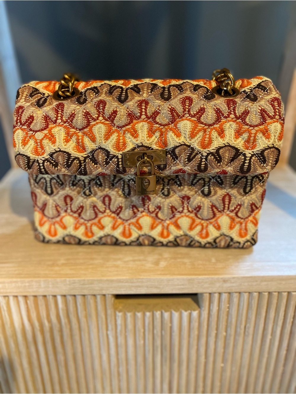 Kurt Geiger London Brixton Lock Shoulder Bag